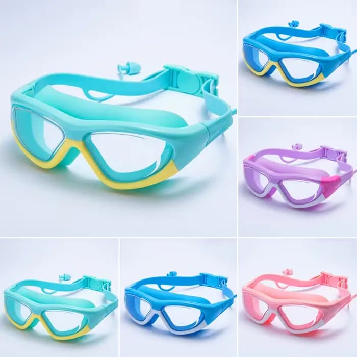 Lunettes de natation Anti-buée haute définition pour enfants