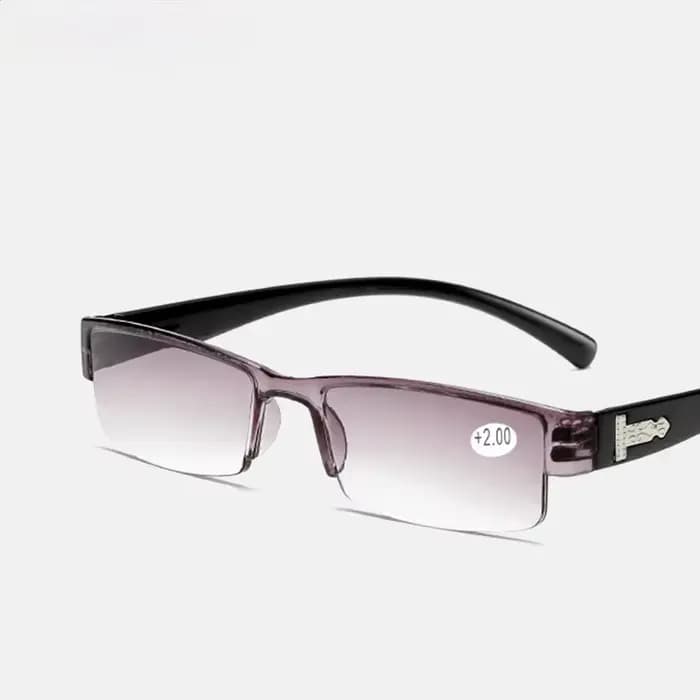 Lunettes de lecture presbytes à demi-monture pour hommes et femmes