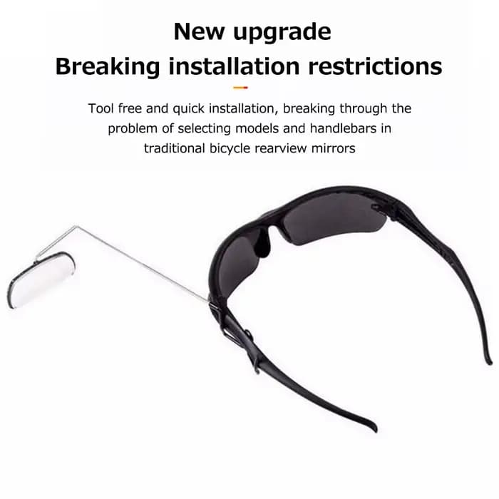 Lunettes de cyclisme avec miroir