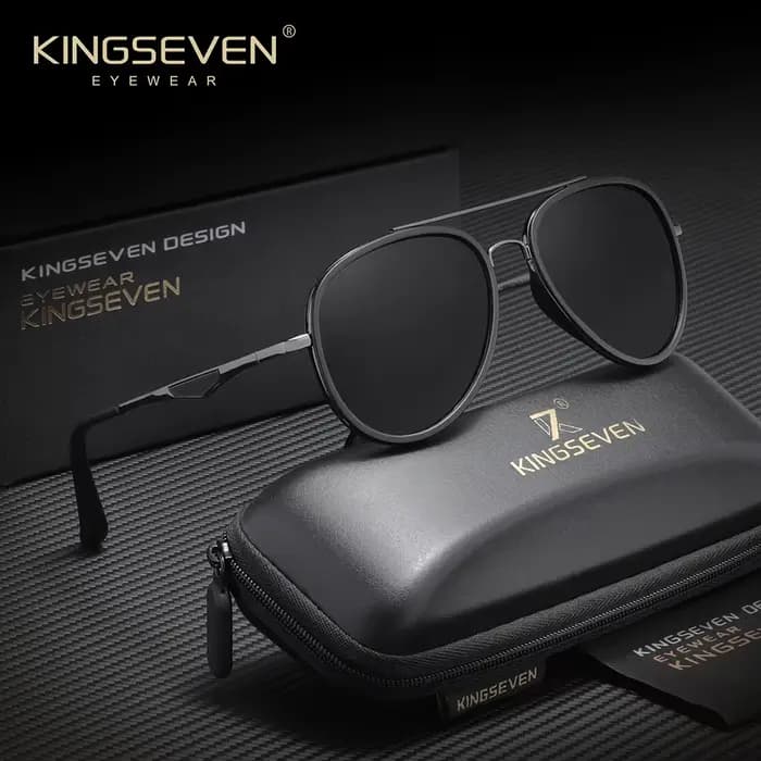 Lunettes de soleil classiques KINGSEVEN, polarisées, originales, pour la conduite, protection UV400,