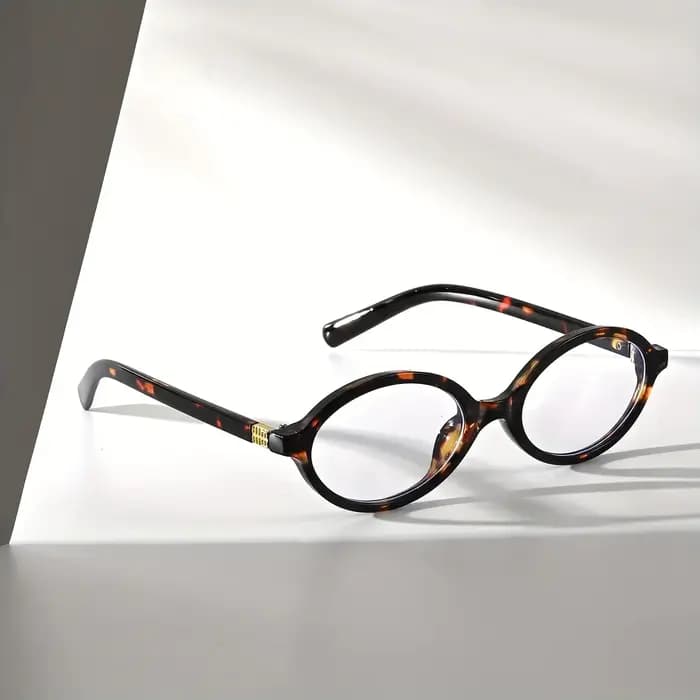 Lunettes de soleil ovales rétro pour hommes et femmes