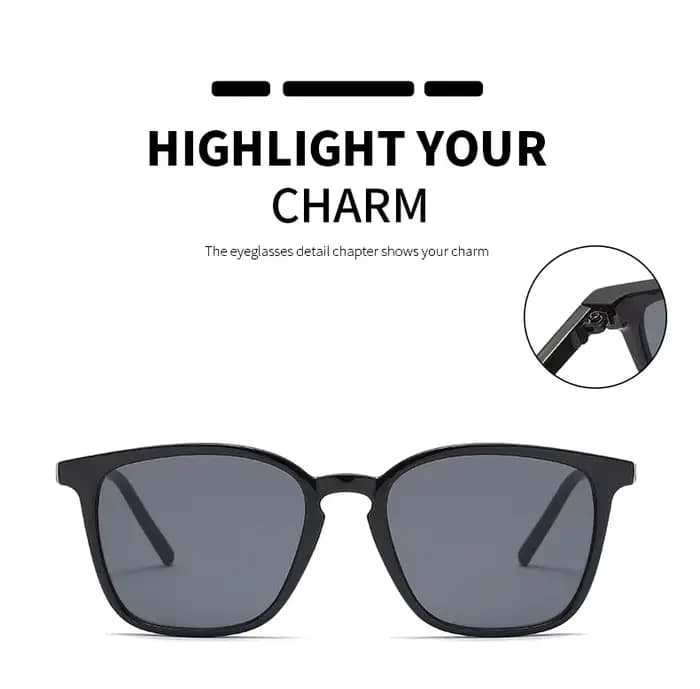 Mode Vintage lunettes de soleil carrées pour femmes luxe miroir