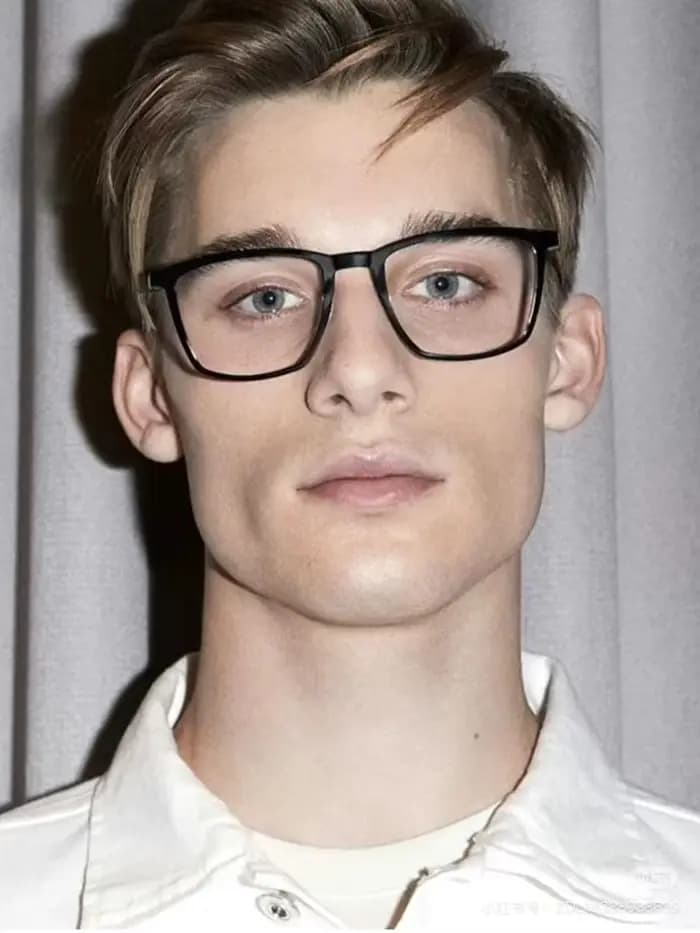 Monture de lunettes carrée pour homme et femme