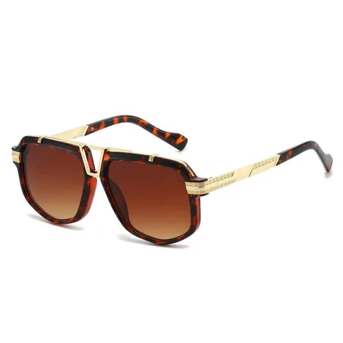 Lunettes de soleil de luxe pour hommes 2026 – Design unisexe tendance avec verres de protection UV400 pour activités de plein air