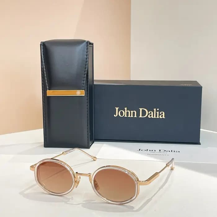 Lunettes de soleil classiques de créateur JOHN DALIA JD Jared pour hommes et femmes