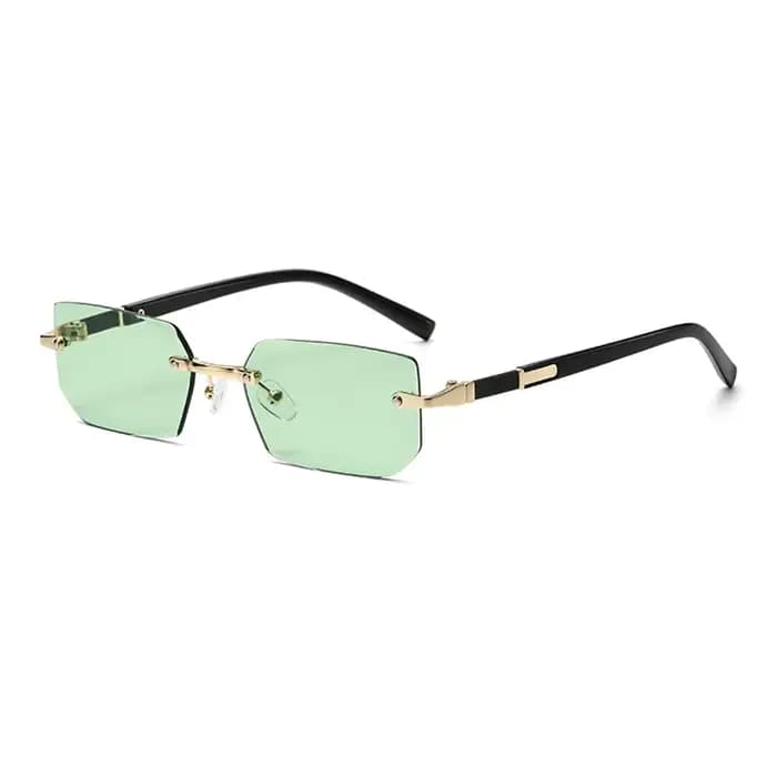Lunettes de soleil tendance sans monture pour hommes et femmes