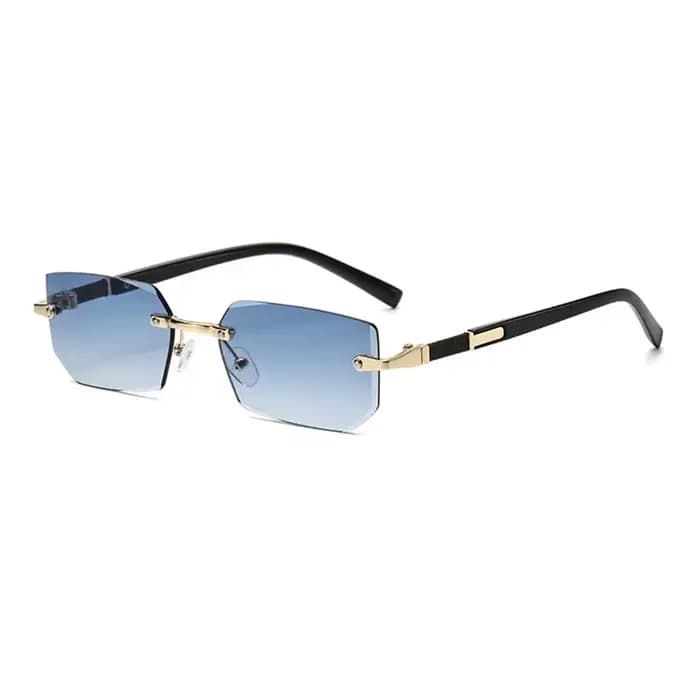 2025 lunettes de soleil sans monture à la mode pour hommes femmes