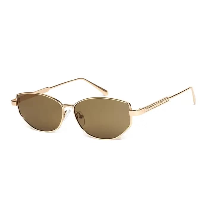 Petites lunettes de soleil œil de chat Vintage pour femmes et hommes