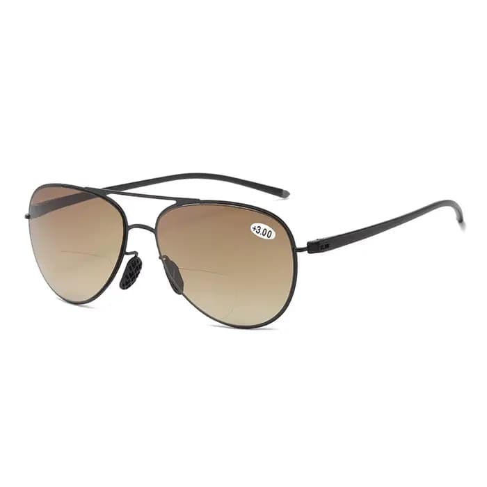Lunettes de lecture double lumière pour hommes