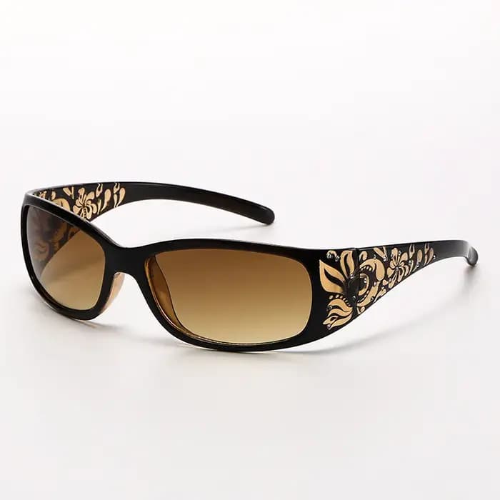 Lunettes de soleil carrées à petite monture pour femmes