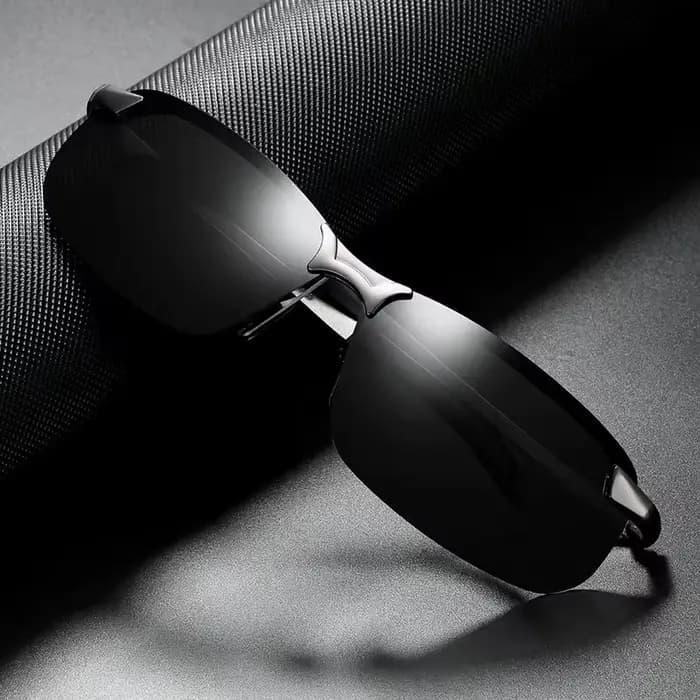 Lunettes de soleil polarisées classiques pour hommes, photochromiques, pour la conduite, changement