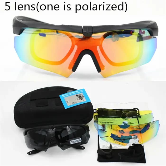Lunettes de soleil militaires polarisées pour hommes