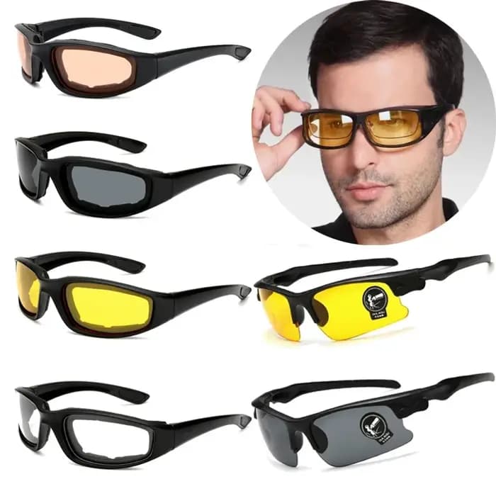 Lunettes de vision nocturne pour voiture et moto, pour hommes et femmes, anti-éblouissement, sécurité, conduite, cyclisme en plein air, ski, protection des yeux, lunettes de soleil