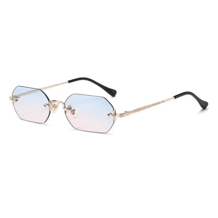 Lunettes de soleil gothiques sans monture