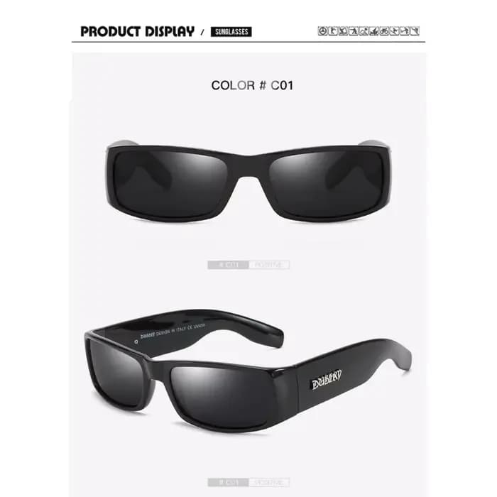 DUBERY Vintage lunettes de soleil polarisées hommes