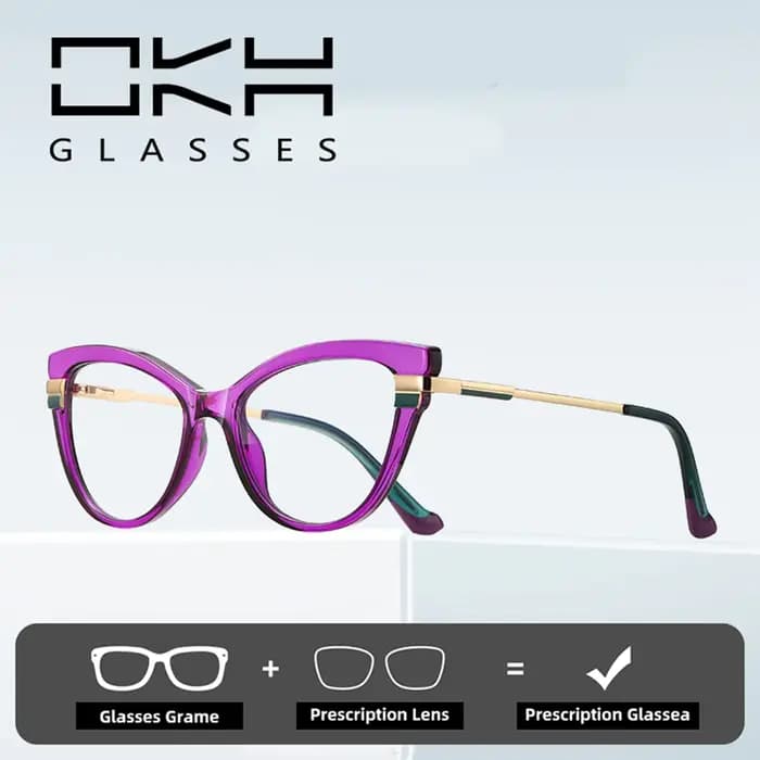 OKH mode lunettes de lecture œil de chat femmes