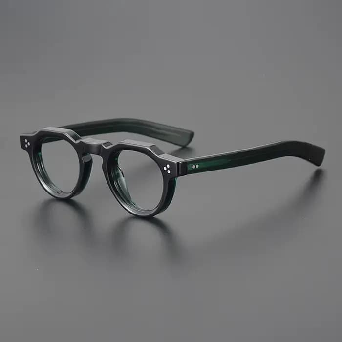 Vintage acétate lunettes cadre hommes rétro Prescription myopie
