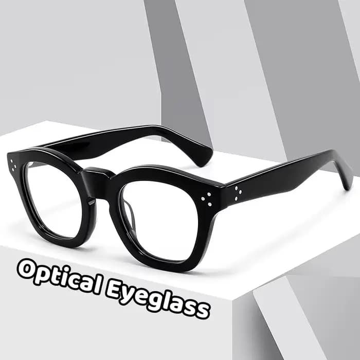 Grandes lunettes carrées anti-lumière bleue pour hommes et femmes