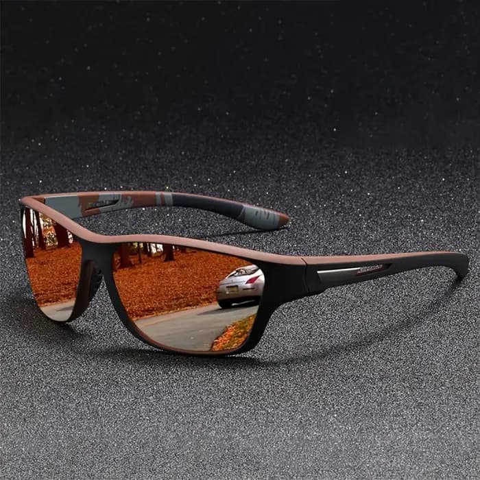 1 paire de lunettes ovales uniques pour hommes