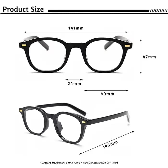 Caterside Vintage carré plaine verre lunettes hommes femmes TR90 cadre haute qualité