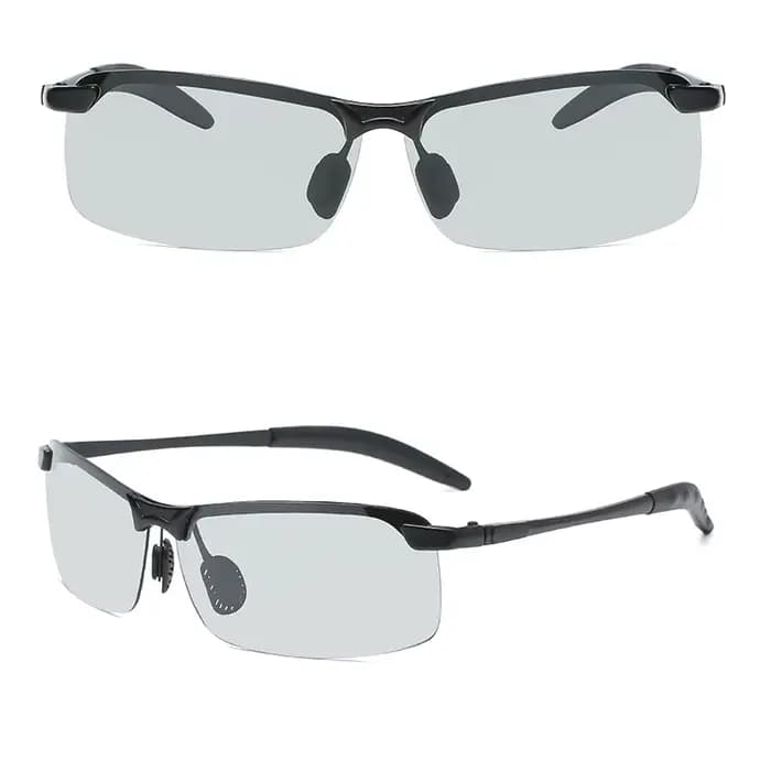Lunettes de soleil polarisées classiques pour hommes, photochromiques, pour la conduite, changement
