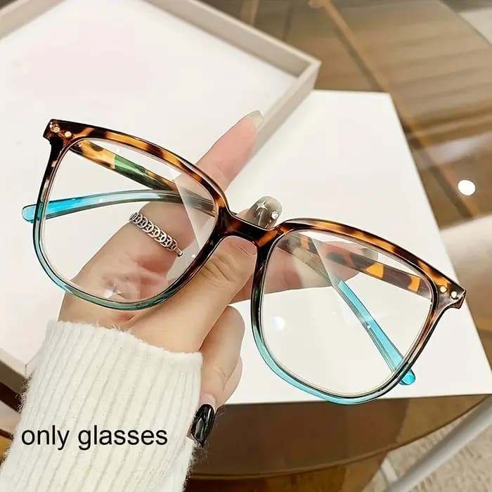 Grands lunettes de lecture carrées