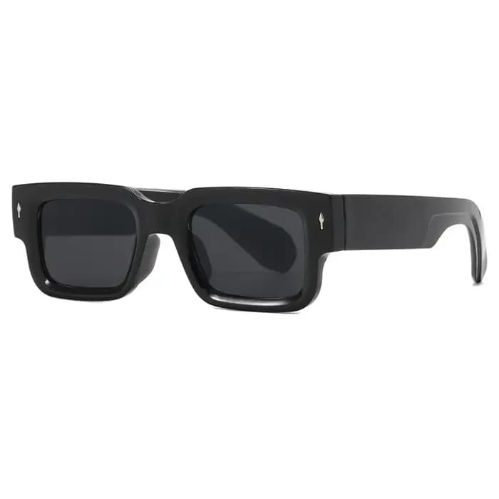 Lunettes de soleil à monture épaisse pour hommes