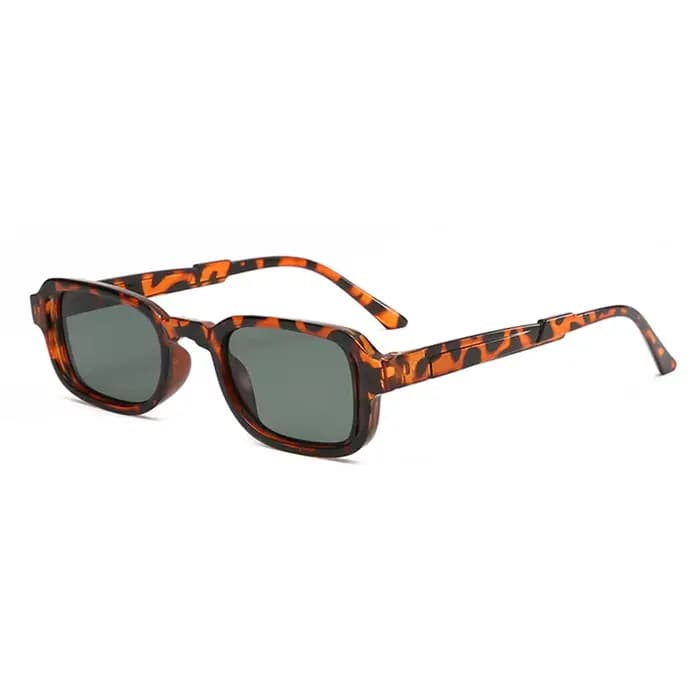 Lunettes de soleil rectangulaires de luxe pour femmes
