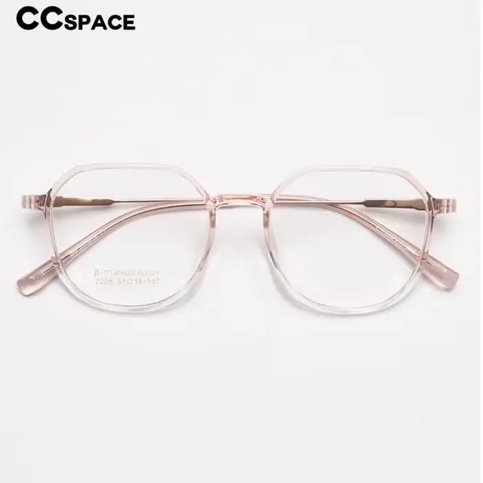 56431 monture de lunettes transparente femmes Prescription lunettes claires hommes monture optique l