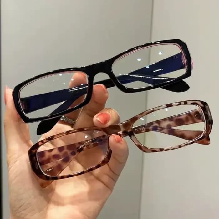 Lunettes à monture carrée noire