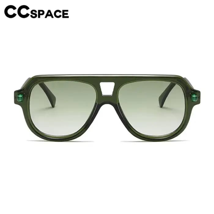 Lunettes de soleil rétro à double poutre pour hommes et femmes