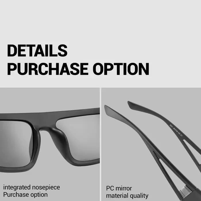 Lunettes de soleil de pêche SCVCN pour hommes