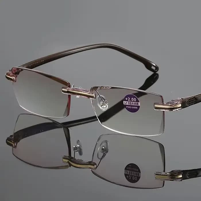 Lunettes presbytes homme femme lentilles de repos