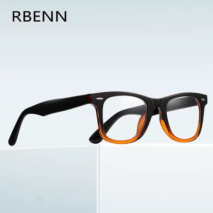 RBENN TR90 lunettes de Prescription progressives hommes conception classique Anti lumière bleue
