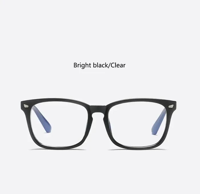Monture de lunettes carrée pour femmes, lunettes de soleil noires, faux créateur, myopie, nerd, viol