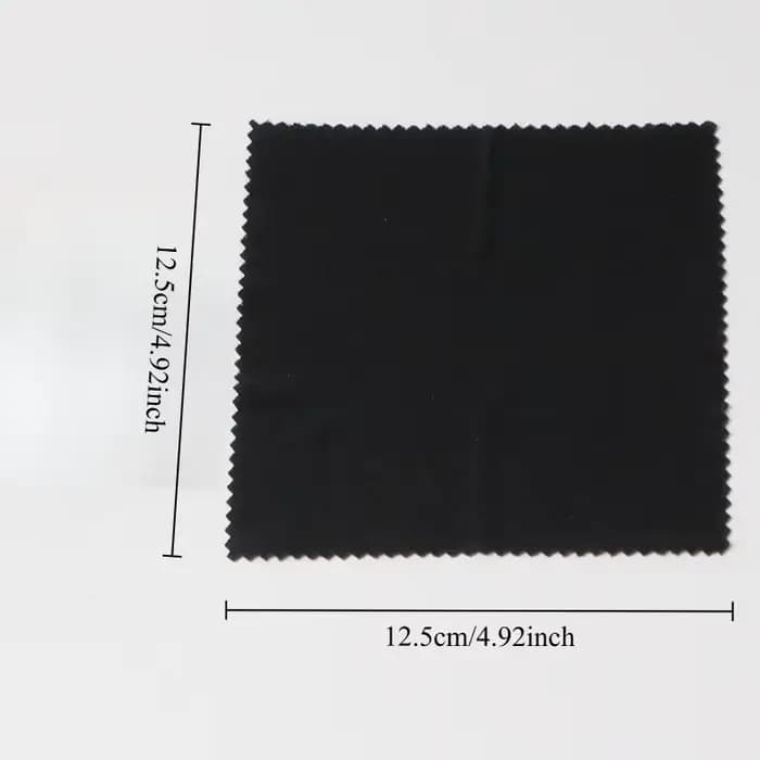 6 pièces nettoyant lisse lunettes lentilles chiffon chiffons