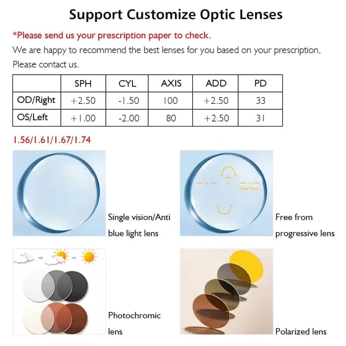 Lunettes de vue souples TR90 transparentes colorées pour femmes