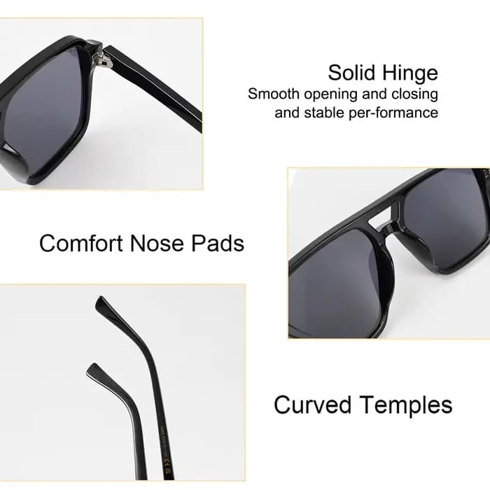 Lunettes de soleil rétro pour femmes et hommes