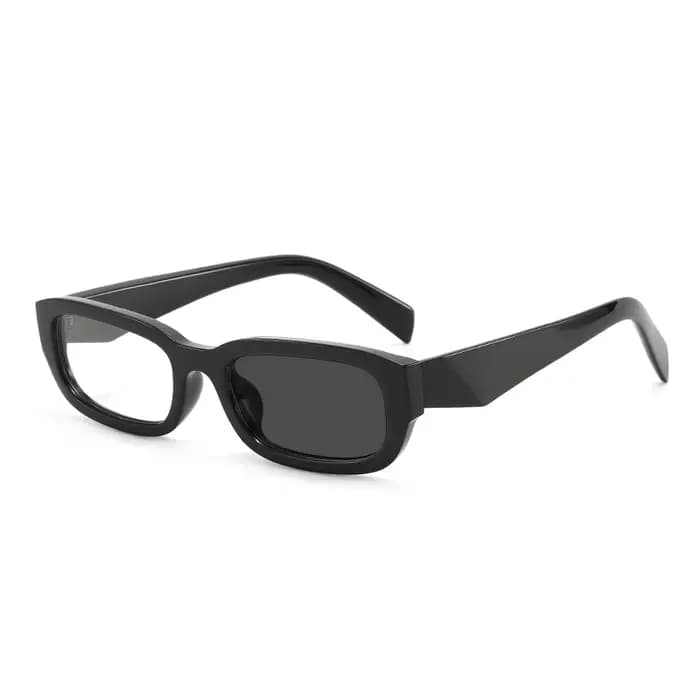 Lunettes de soleil rectangulaires rétro photochromiques