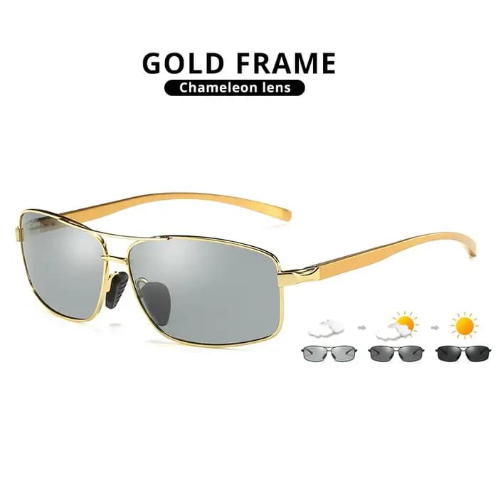 LIOUMO haut lunettes de soleil photochromiques hommes femmes