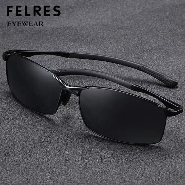 Lunettes de soleil à monture en métal pour hommes et femmes