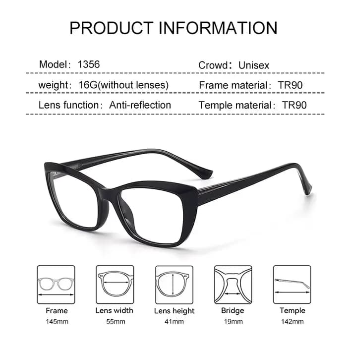 EYORA – lunettes de lecture anti-reflet œil de chat, Anti rayons bleus, myopie et hypermétropie, verres photochromiques sur Prescription
