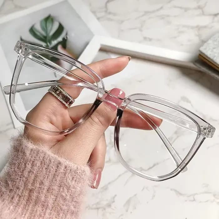 Lunettes carrées anti-lumière bleue pour hommes et femmes