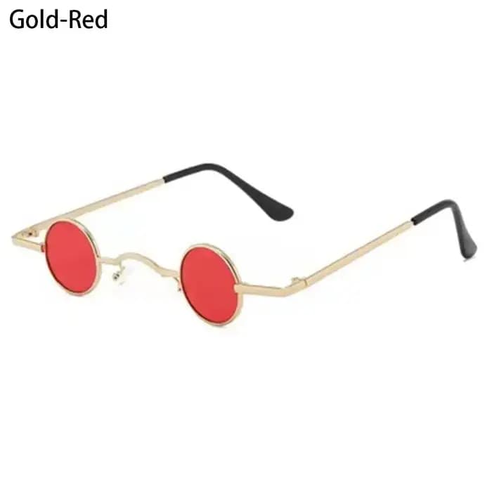 Petites lunettes de soleil rondes Rock Punk pour femmes et hommes