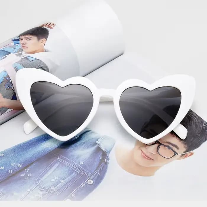 Amour effet spécial lunettes en forme de coeur mode
