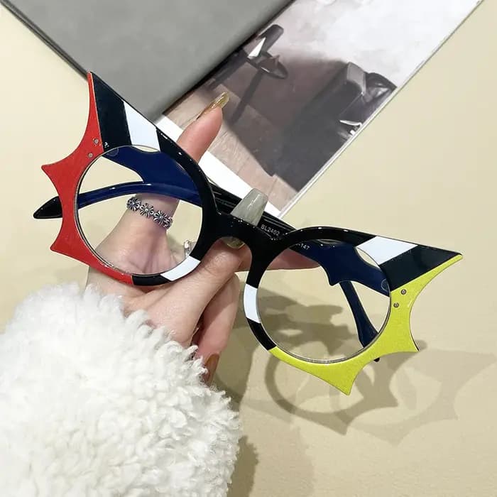 Papillon optique Transparent clair lunettes cadre oeil de chat montures pour femmes mode