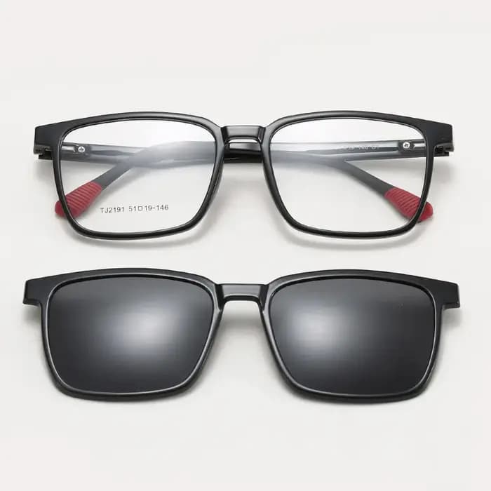 Lunettes de soleil à clipser pour hommes et femmes