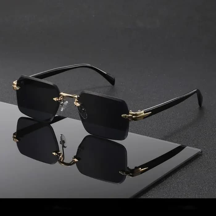 Lunettes carrées à la mode pour hommes