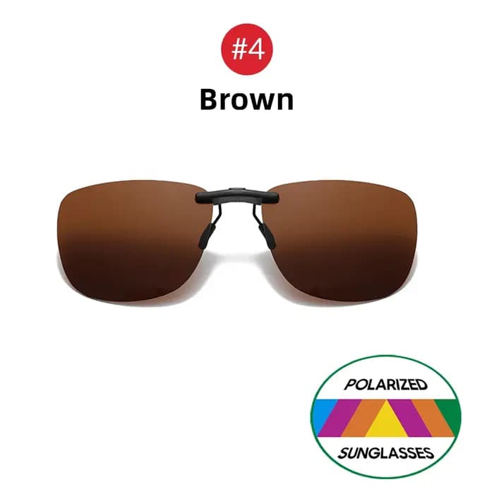 VIVIBEE conduite pince sur lunettes de soleil unisexe