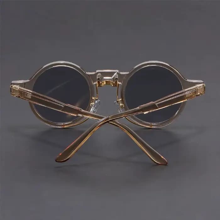 Lunettes de soleil rondes rétro pour femmes et hommes